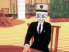 why did belfast invite me to lunch in this pov azurlane hentai?