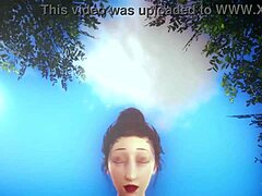 3d animation with big tits pregnant