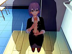 Female Teacher Craves Energy in Wild 3D Hentai Squirting Scene