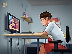 I’m obsessed with Summertime Saga 136 erotic anime scenes. It’s pure hentai magic!