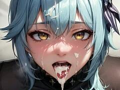 3D Animated AI Couple Explores Creative Pussy Masturbation with ASMR Sound in AI Porn