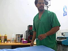 kerly hot, the venezuelan blonde, rides huge black cock after massage