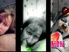 Blonde Mature Sucks Like a Young Slut!