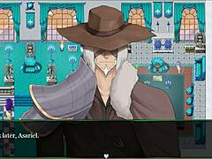 entering holy cathedral in succubus covenant hentai to find half-naked blonde angels