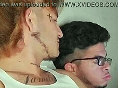colombian guy gropes mexican passive bareback and makes him moan in pleasure part 1