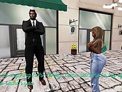 i watched a black security guard bang an asian muslim woman in second life hentai