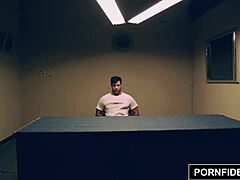 Bridgette B interrogates a hard cock in pornfidelity