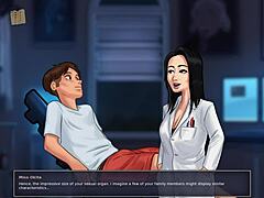 Hey, wanna play a naughty game with your hot brunette teacher?