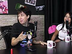 Teen in Sheer Red Lingerie Shows Off Beautiful Body for First Time