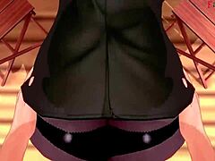 Sunako Nakahara, the OFFICE GIRL, has SEX at nomikai party in fantasy