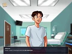 erotic summertime saga anime clip full of steam