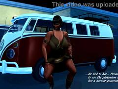 Sims 4 Parody with Shemale Threesome Action