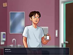 erotic summertime saga anime clip full of steam