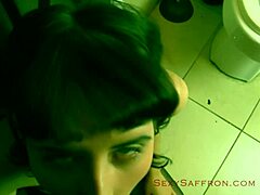 Sloppy bar blowjob with messy lipstick and public thrill. Who knew it could get this wild?