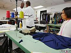 Tailoring Big Black Cock Into Tight Asian Ass Fs15302