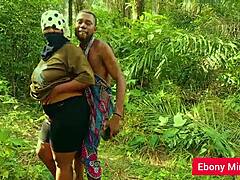 Snapped pics in bush, ended up banging outdoors