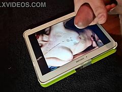 Watch me tribute Martina Fragola with cum? Stroking my cock hard for this amateur beauty!