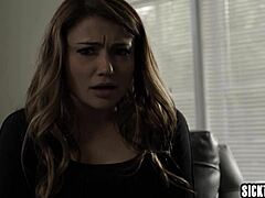 Submissive Teen Babysitter Adria Rae Obeys Boss With Horny Sucking And Blowjob.