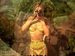 dreamland ep 16 outdoor footjob by beautiful blonde