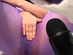 Ups ASMR Wet Hot Sounds Over My Tight Leggins