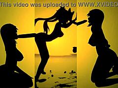 Black Swan And Sparkle Dominate In Cowgirl Position With Subtle Hints