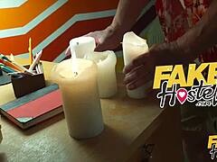 Summoning sex goddess hayley vernon in red lingerie