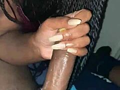 Ebony BBW Sloppy Deepthroat BBC!