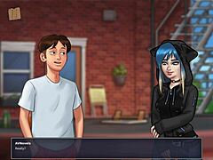 Dive into summertime saga 64 with cartoon characters and homemade anime adventures.