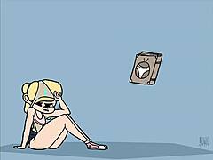 Animated Girl Wedgies Compilation Stuns in Wild Action