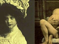 Vintage Erotic Animation with Retro Cartoon Style Scenes