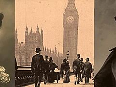 Vintage Erotic Animation with Retro Cartoon Style Scenes