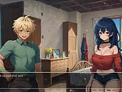 Hell Yeah, Hentai Game Ep 3 Teases Boyfriend with Voyeur Play!
