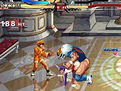 Brian vs Izanami in intense action.