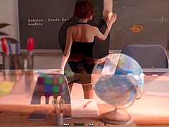 watching teacher's huge ass in class, oops sorry!