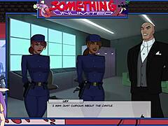 I can't beleive the blowjob scne with the blonde maid and big cock in this anime hentai part 145, it's so intense!