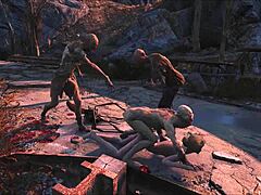 In Fallout 4, Katsu explores the vast Commonwealth with adventure.