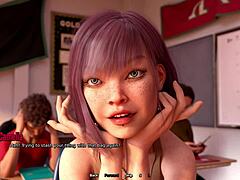 watching teacher's huge ass in class, oops sorry!