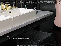 胖妹子在浴室里用性感3D卡通装自摸完美小穴