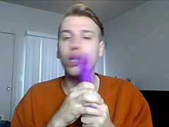 I'm SUCKING your DICK DEEPTHROAT style in POV, using TOYS and DILDO for gay fun!