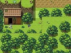 Tanned girl natsuki in hentai game photoshoot massage