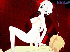 Arlecchino and Aether’s Intense Sex in Genshin Impact Hentai  