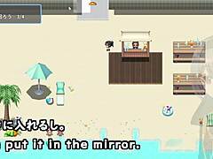 Flash outdoor exposure with crossdressing and machine subtitles!