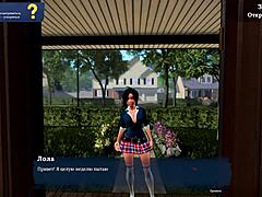 Complete gameplay my sexy neighbor part 1 with panties big tits bra slut cartoon 3d nude shower.