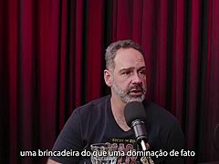 Wow, check this Brazilian anal casting with Reco Romanello and wild crowd action!