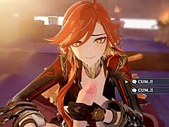 我看第240视频，大鸡巴在动漫里内射