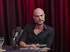 Wow, check this Brazilian anal casting with Reco Romanello and wild crowd action!