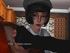 just finished gameplay of my bully is my lover part 29 with hot teen in glasses