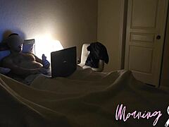 Waking Mature Fuck Doll with Wild Lip Action