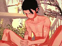 Eren fucks armin hard after time skip in attack on titan hentai 😈