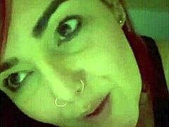 My slutty friend hid under desk for wild muff diving. She rode hard for creampie!